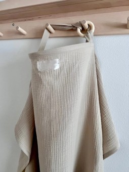 Cape d'allaitement - Beige