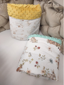 Couverture hiver "Forêt"