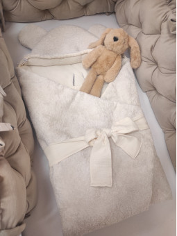 Nid d'ange "Teddy crème"